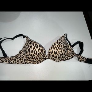 Victoria secrets PINK cheetah push up bra